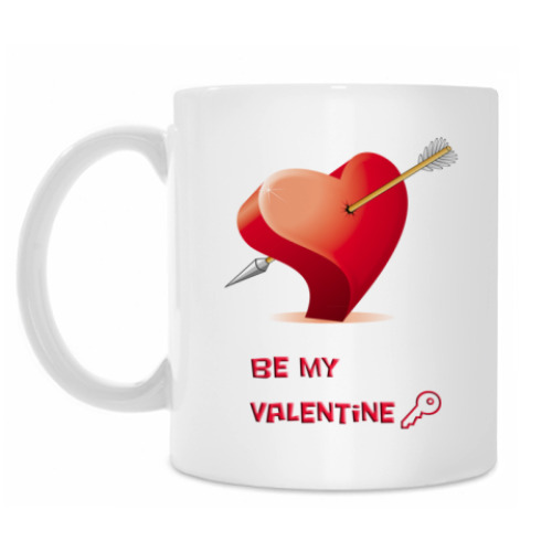 Кружка с принтом Сердце