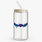 Банка с бамбуковой крышкой