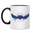 Кружка двухцветная