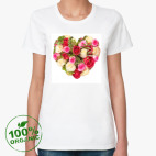 Женская футболка органик