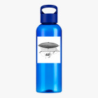 Прозрачная спортивная бутылка