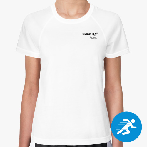Женская спортивная футболка с принтом UMOCHAO