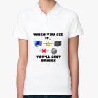 Женская рубашка поло