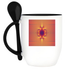 Кружка с ложкой