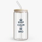 Банка с бамбуковой крышкой