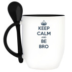 Кружка с ложкой