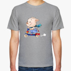 Хрюндель на самокате