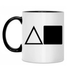 Кружка двухцветная