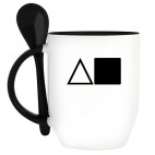 Кружка с ложкой