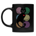 Кружка цветная UV-DTF