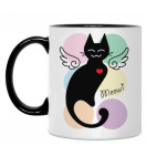 Кружка двухцветная