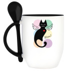 Кружка с ложкой