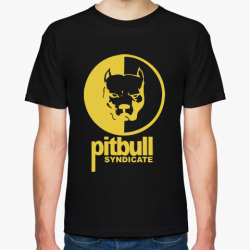 Футболка с принтом Pitbull