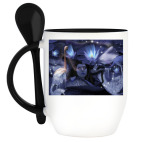 Кружка с ложкой