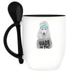 Кружка с ложкой