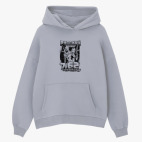 Толстовка худи оверсайз