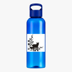 Прозрачная спортивная бутылка