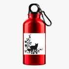 Металлическая бутылка 400 мл UV-DTF