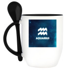 Кружка с ложкой