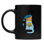 Кружка цветная UV-DTF