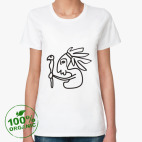 Женская футболка органик