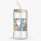 Банка с бамбуковой крышкой