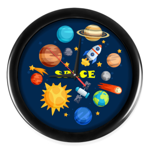 Настенные часы Space (Космос)