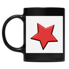 Кружка цветная UV-DTF