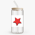 Банка с бамбуковой крышкой