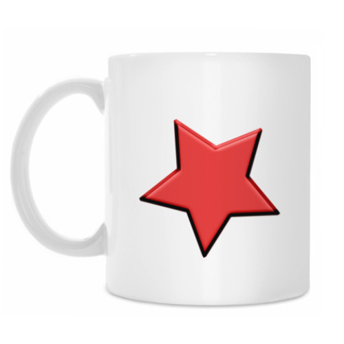 Кружка с принтом Звезда