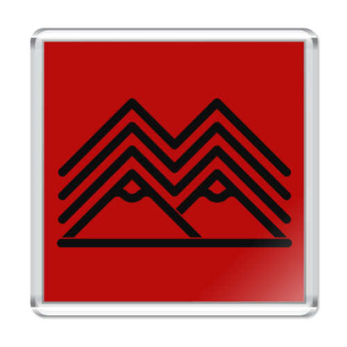 Магнит Символ Твин Пикс Twin Peaks