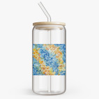 Банка с бамбуковой крышкой