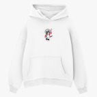 Толстовка худи оверсайз