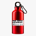 Металлическая бутылка 400 мл UV-DTF