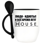 Кружка с ложкой