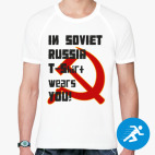 Мужская спортивная футболка