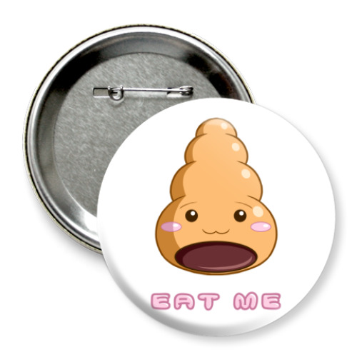 Значок 75мм  Рогалик