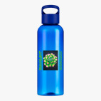 Прозрачная спортивная бутылка