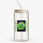 Банка с бамбуковой крышкой