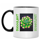 Кружка двухцветная