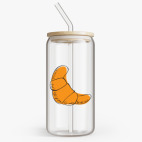 Банка с бамбуковой крышкой