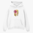 Толстовка худи оверсайз