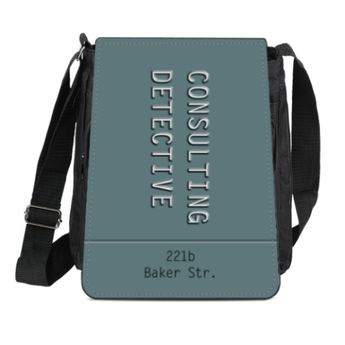 Сумка-планшет с принтом Англомания