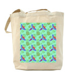 тропический паттерн мятный