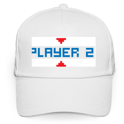 Кепка бейсболка с принтом Player 2