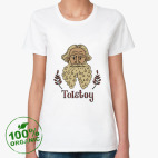 Женская футболка органик