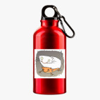 Металлическая бутылка 400 мл UV-DTF