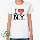 Женская футболка органик