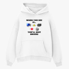 Толстовка худи оверсайз