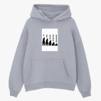 Толстовка худи оверсайз